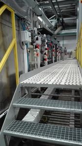 Semi-automatic single-row line for the application and removal of wax insulating coatings, line for the removal of low quality coatings.