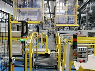 Two-row automatic line